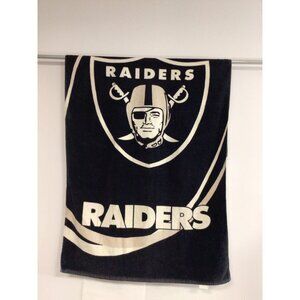 Vintage Oakland Raiders Beach Towel NFL Officially Licensed